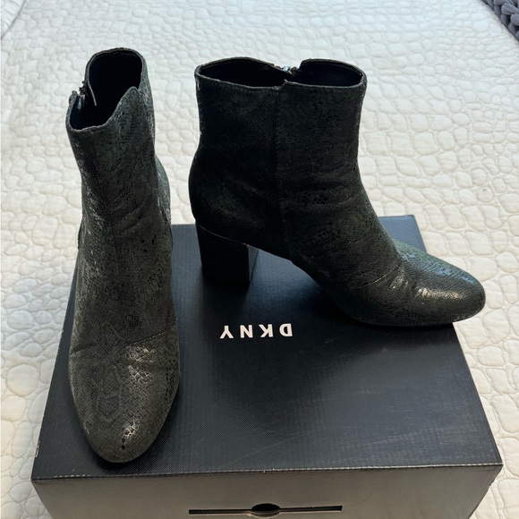 DKNY crosbi-ankle boot two tone python - Picture 3 of 9